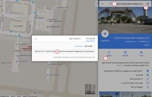 how to change Google map location 2.4